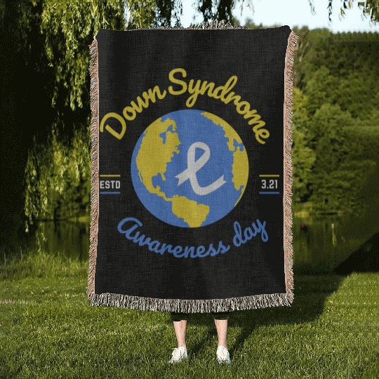 World Down Syndrome Awareness Day Woven Blankets