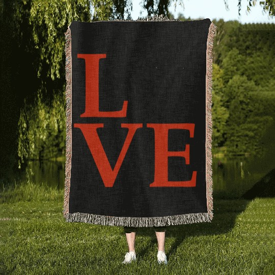 Pit Bull Love Pittie Love Woven Blankets