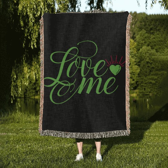 Gifts for Women - I LOVE YOU Woven Blankets