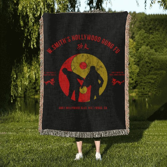 Smith's Hollywood Kung Fu Woven Blankets