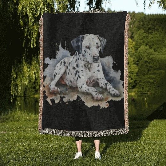 Dalmatian Woven Blankets
