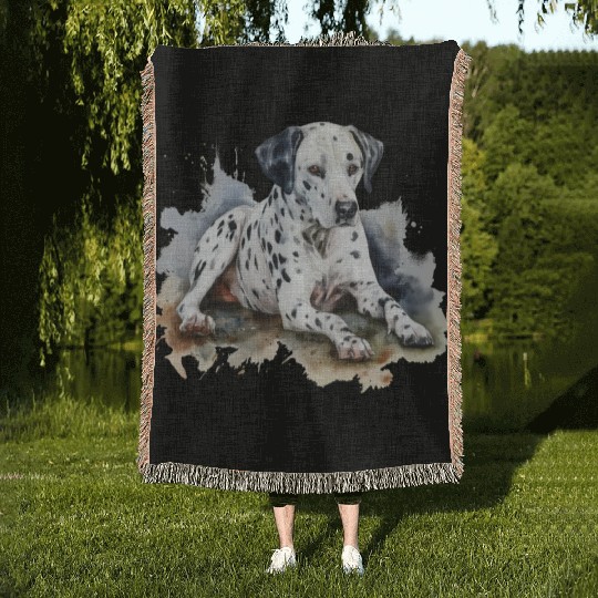 Dalmatian Woven Blankets