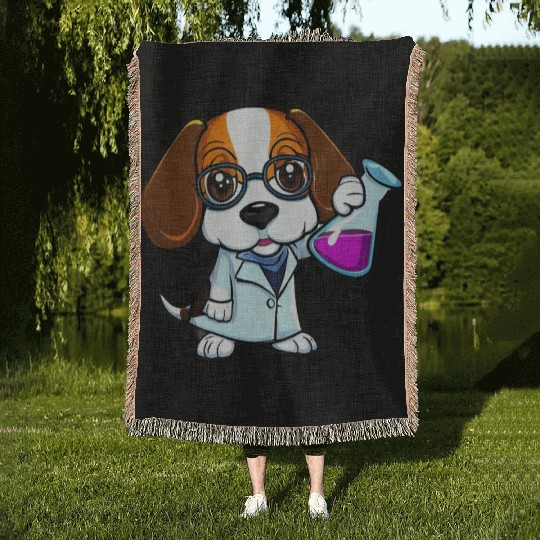 Beagle Puppy - Dexter Woven Blankets