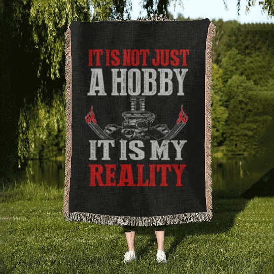 It' not just a hobby it' my reality drag racing. Woven Blankets