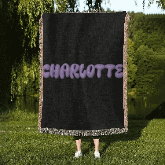 Charlotte: A Royal Name Choice! Woven Blankets