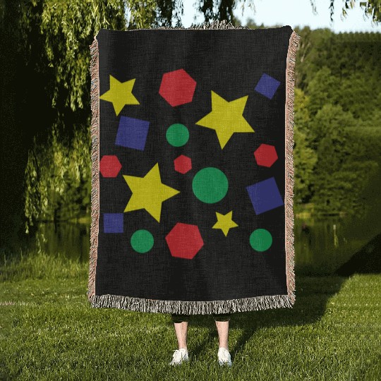 Woven Blankets Includes patterns multi-colored