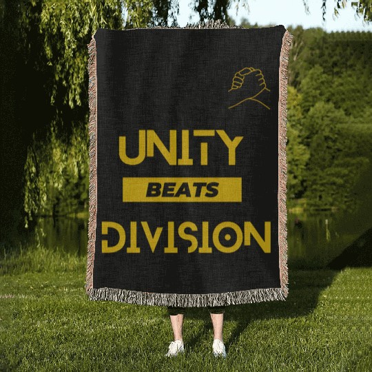 Unity Beats Division Unisex Short Sleeve Woven Blankets