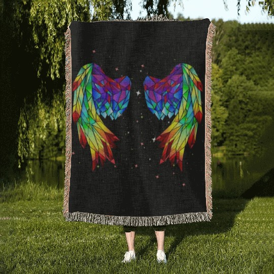 Angel Wings 1 300 Woven Blankets