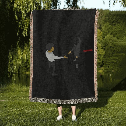 Dance On Razors Edge Woven Blankets