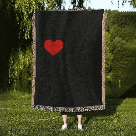 I Love My Autistic Husband Heart My Husband Autism Woven Blankets