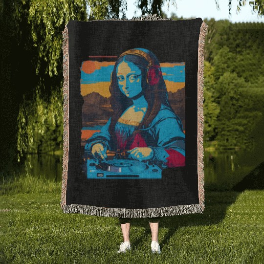 Dj Mona Lisa Woven Blankets
