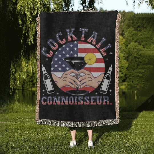 Cocktail Woven Blankets