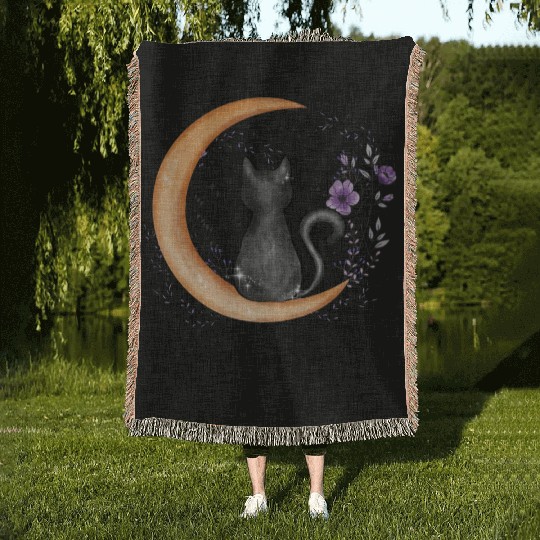 Happy Halloween Woven Blankets