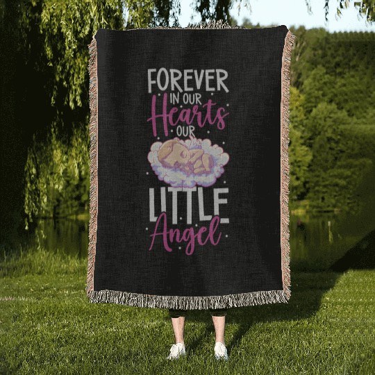 Infant Loss Miscarriage Awareness Pregnancy Loss Woven Blankets