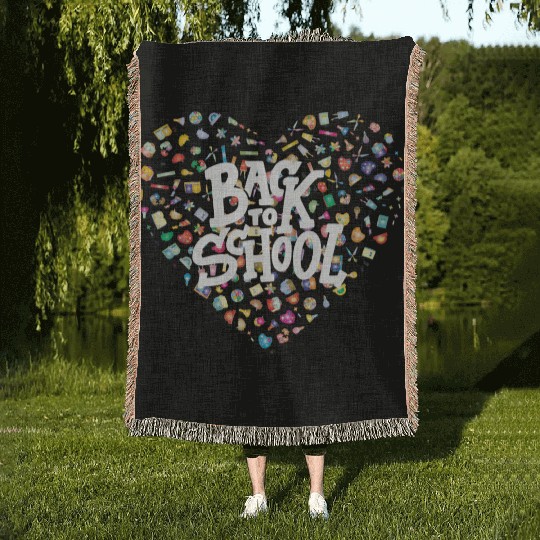 BACK TO SCHOOL Woven Blankets