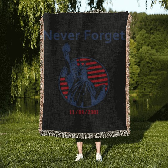 Patriot Day, 11 September Woven Blankets