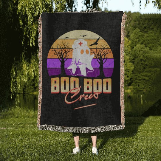 Boo Boo Crew Woven Blankets