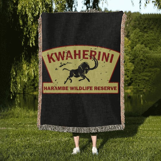 Kwaherini Harambe Wildlife Reserve Woven Blankets