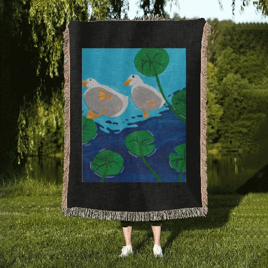 Duck Pond Woven Blankets