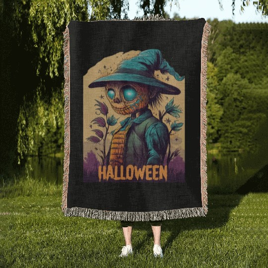Scarecrow Woven Blankets