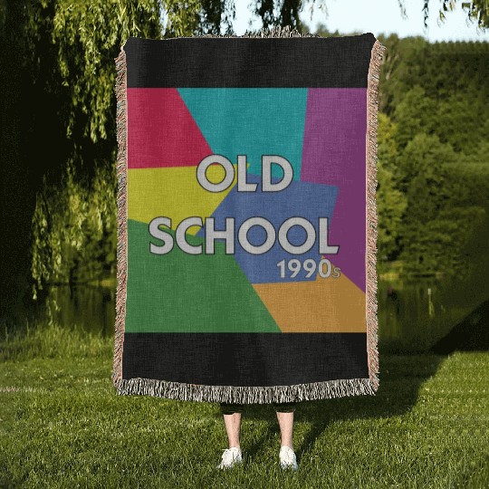 Old school 1990s Woven Blankets