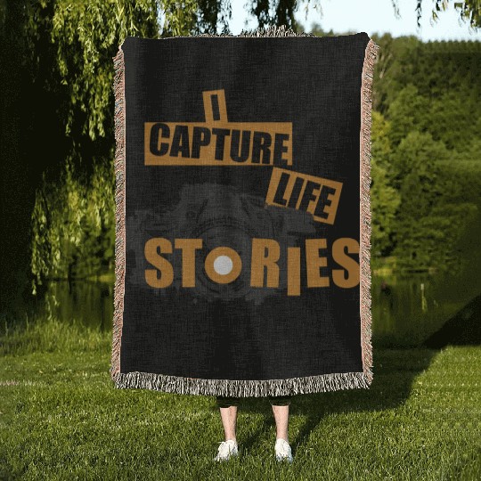 I CAPTURE LIFE STORIES Photography For Photographe Woven Blankets