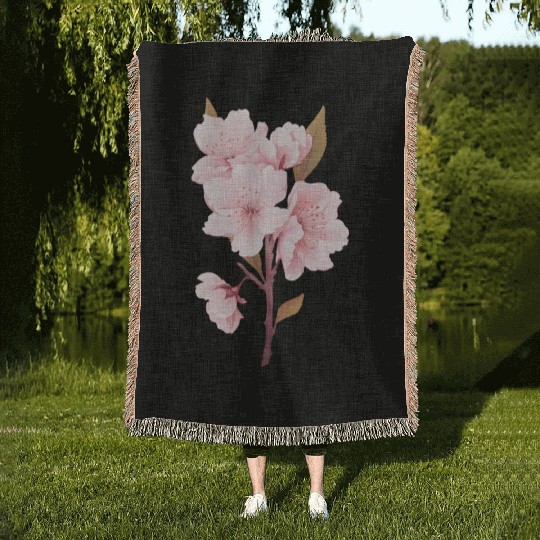 sakura Woven Blankets