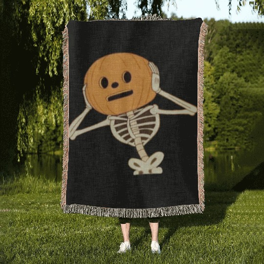 The Witching Hour Chronicles: A Halloween Adventur Woven Blankets