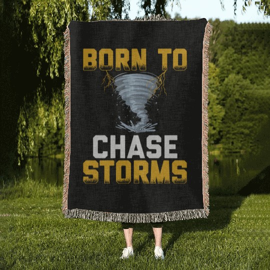 Storm Chaser Woven Blankets