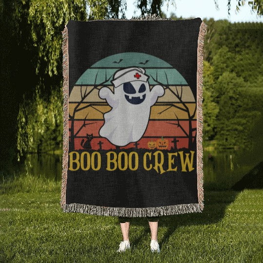 Boo Boo Crew Woven Blankets