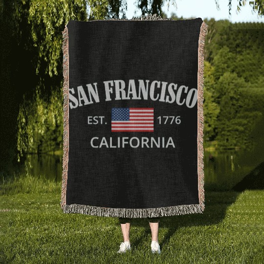 San Francisco Woven Blankets