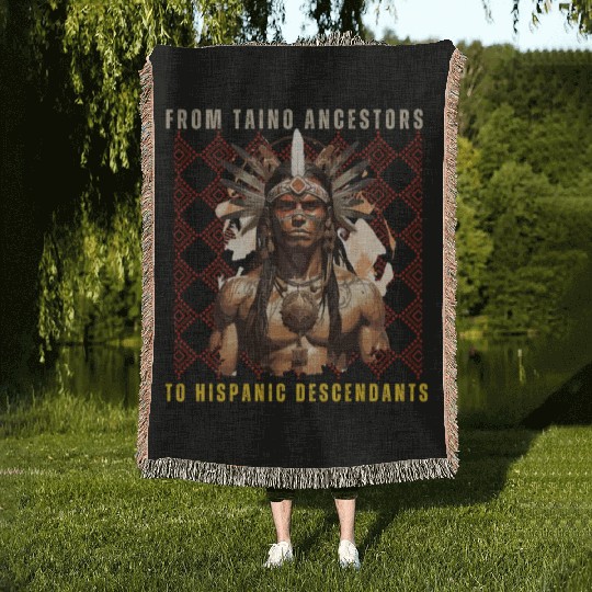 From Taíno Ancestors to Spanish Descendants Woven Blankets