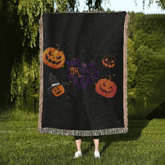 Trick or Treat Woven Blankets