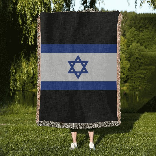 Flag of Israel X 300 Woven Blankets