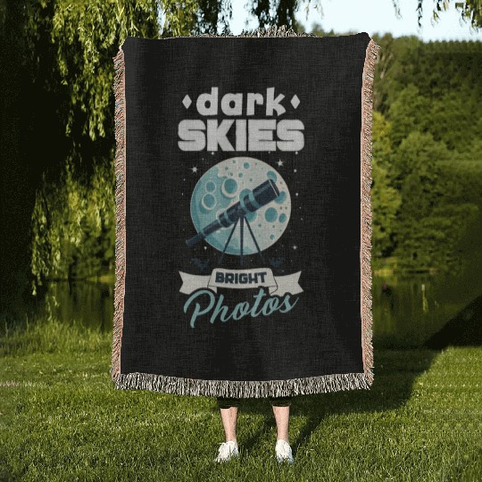 Astrophotography Astronomy Space Camera Star Watch Woven Blankets