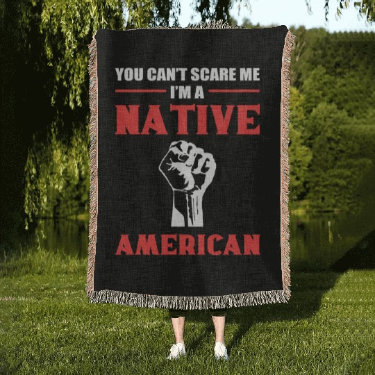 A Native American American Indians Gift Woven Blankets