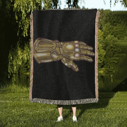 Thanos Infinity Gauntlet Woven Blankets