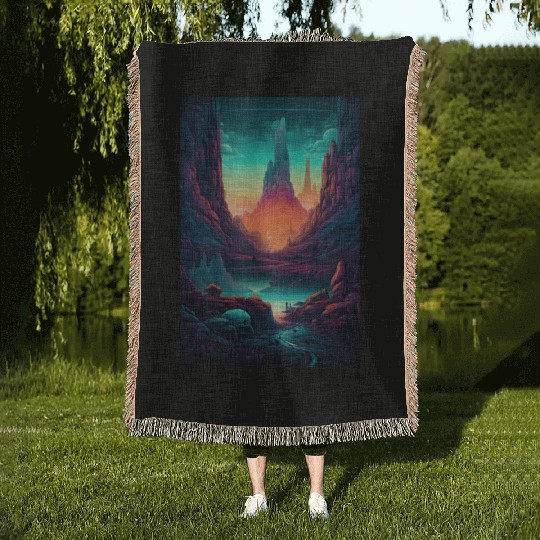 Grand Canyon USA Woven Blankets