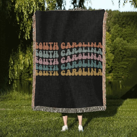 South Carolina State South Carolinian Pride Woven Blankets