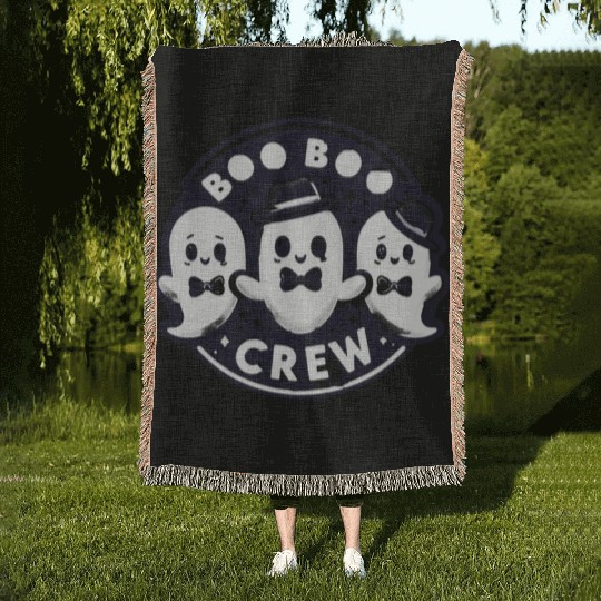 Boo Boo Crew Woven Blankets