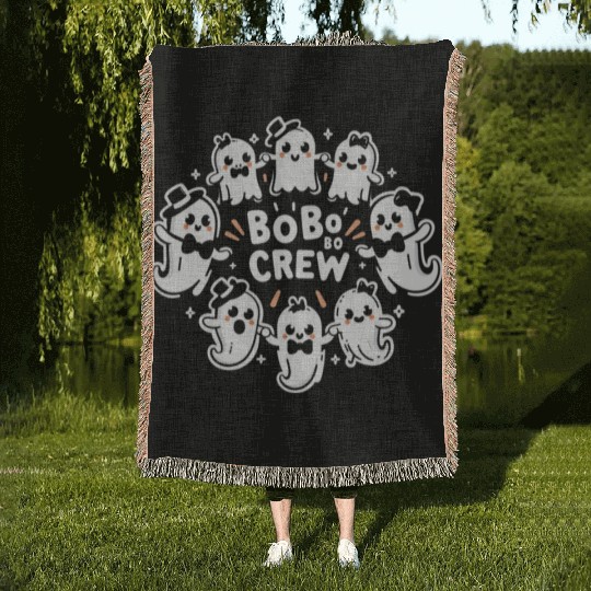 Boo Boo Crew Woven Blankets