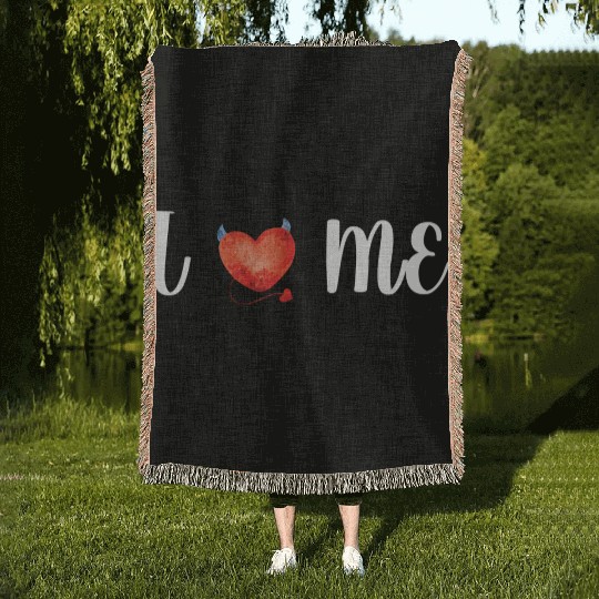 I Love Me Valentine s Day Woven Blankets
