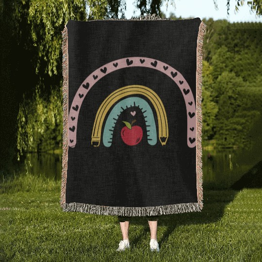 School secretary Woven Blankets