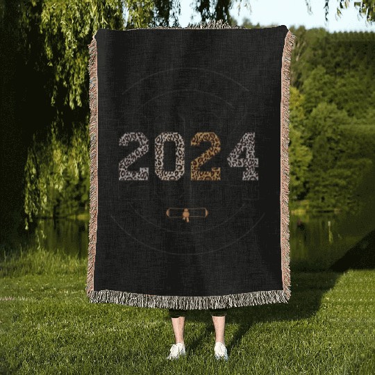 Senior Year 2024 It s Finally Here Woven Blankets