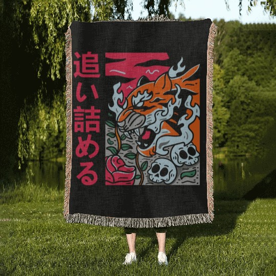 Year Of The Dragon 2024 Zodiac Lunar Chinese Woven Blankets