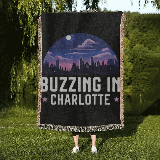 Charlotte North Carolina USA America United States Woven Blankets