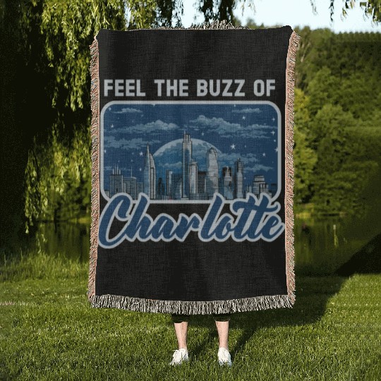 Charlotte North Carolina USA America United States Woven Blankets