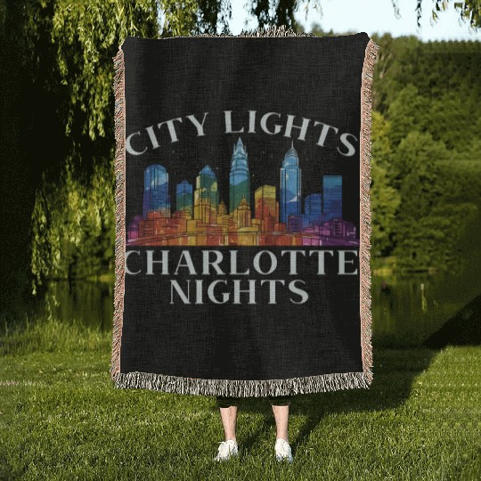 Charlotte North Carolina USA America United States Woven Blankets