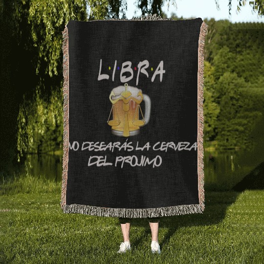 Libra Friends Berr Lovers Woven Blankets
