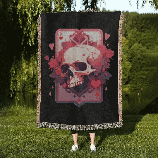 Poker Poker Player Casino Card Card Game Poker Woven Blankets